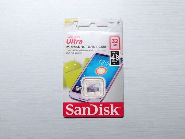 SanDisk Ultra microSDHC UHS-I Card 32GB