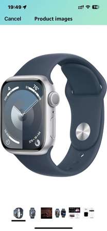 全新未開Apple Watch SE2 Silver 40mm GPS