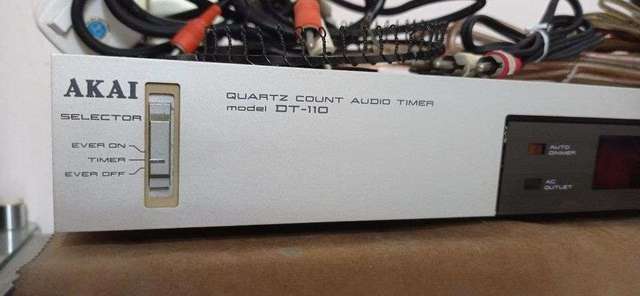 Akai DT-110 Quartz Count Audio Timer 220V，全港唯一，絕對罕有！已試有電著機有反應，有意請留電話，藍田MTR交收。