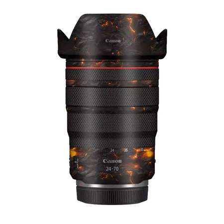 3M Sticker Film Cover For Canon RF 24-70mm f/2.8 L IS USM 鏡頭保護貼 - Volcano 火山