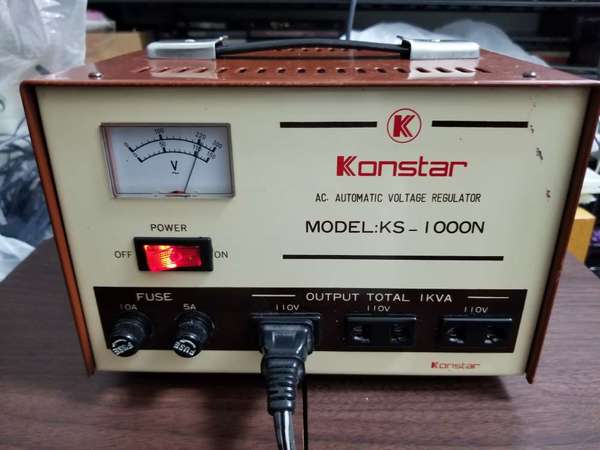 Konstar KS-1000N 220穩壓 110V變壓環牛