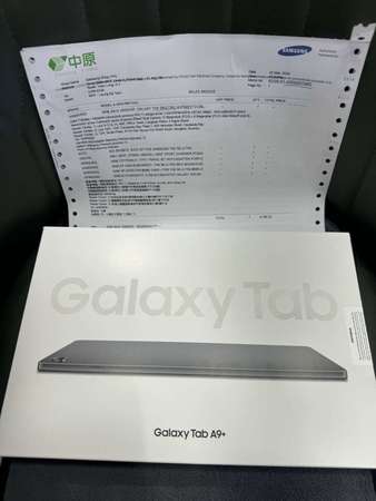 全新未開封香港行貨 Samsung Tab A9+ 4+64GB WiFi版 黑色 香港行貨 有中原單 三星一年保養 全套有盒有配件 自用