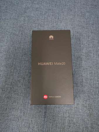 92%新 藍色行貨HUAWEI Mate 20 （6+128GB ）有盒
