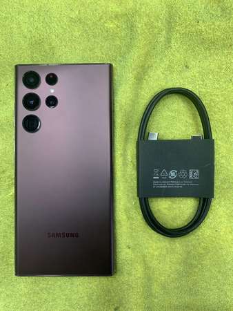 99%New Samsung S22 Ultra 5G 12+256GB 銅色 香港行貨 有配件 自用首選超值