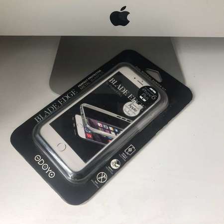 📱 ODOYO Blade Edge Metal Bumper for iPhone 8+ 7+ 6S+ 6+ NEW 全新 手機 保護邊 黑 📱