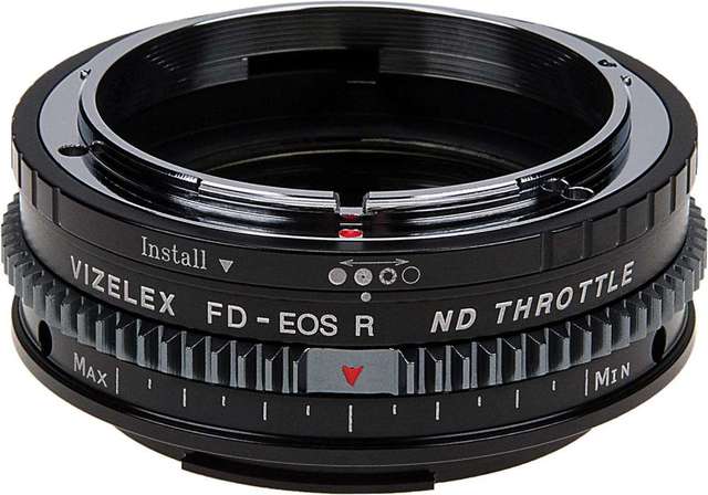 FotodioX Vizelex ND Throttle Lens Adapter For CANON FD To CANON EOS R