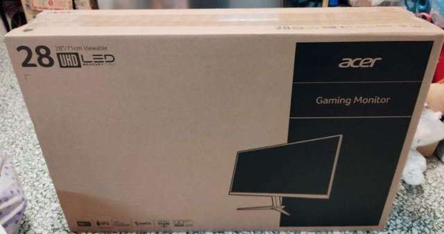 全新行貨 Acer NITRO VG280K 4K 28" IPS Gaming Monitor 28 吋 超高清 4K 電競顯示器 有喇叭