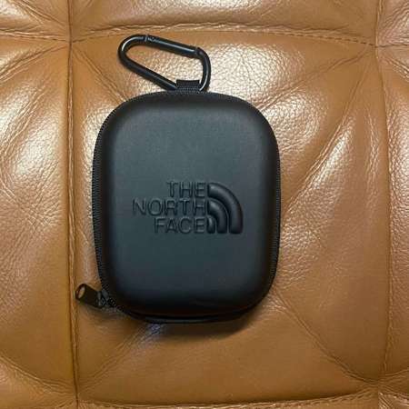 【全新】THE NORTH FACE 黑色 小硬包 迷你袋 TNF 無線耳機袋 AIRPODS  CASE 散銀包 COINS BAG
