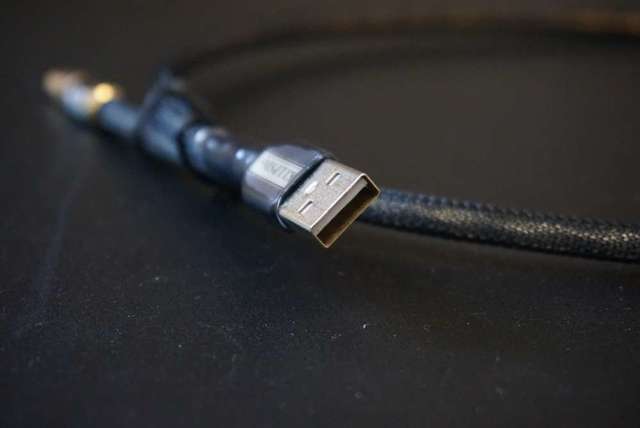 USB-A to DC5.5/2.1~2.5 Cable "鍍金頭"
