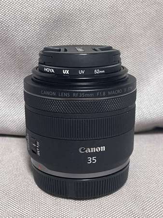 Canon RF 35mm 1.8 + Hoya uv