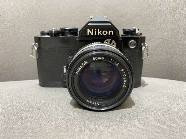 Nikon FM with 50mm f/1.4 lens
