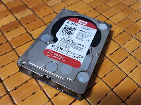 WD RED HDD NAS 6TB *可交換SSD