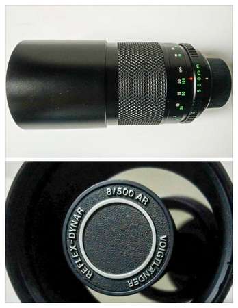 Voigtlander 福倫達 500mm F8 Reflex-Dynar AR 反射鏡頭