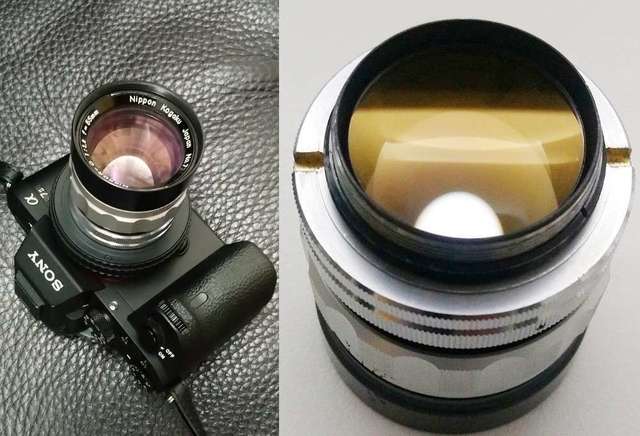 Nikon Nikkor-O 55mm F/1.2 高解象CRT鏡頭 (1)