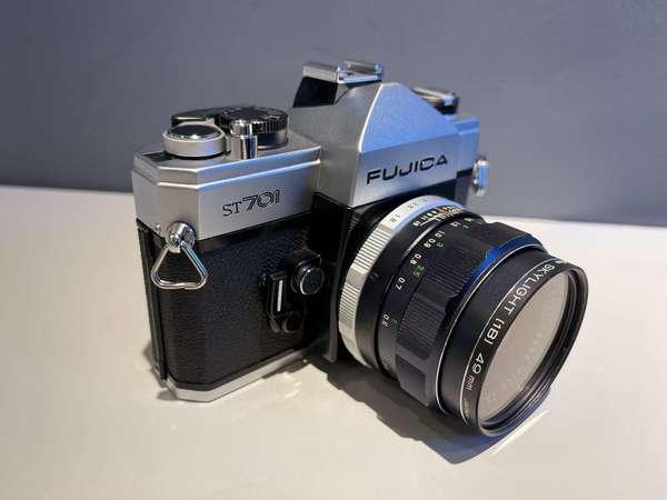 富士 Fujica ST701 M42 全機械菲林機 / Fujinon 55mm f1.8 標準鏡頭 合Sony A7 Fuji FX