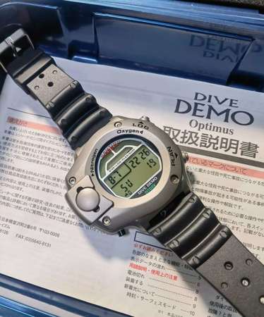罕有Full Set停產中古 日本 Bism Demo Seiko 專業電子潛水錶 Professional Diver