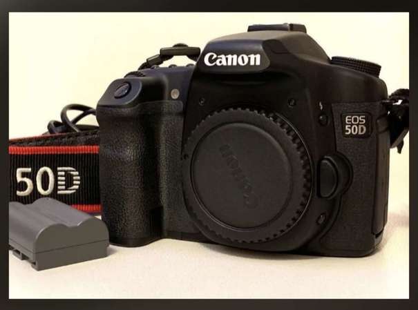 Canon 50D body used made in Japan