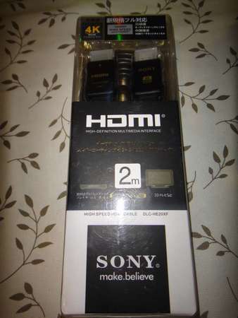 SONY  DLC-HE20XF 兩米 HDMI線
