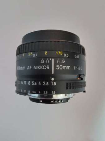 Nikon AF NIKKOR 50mm f1.8