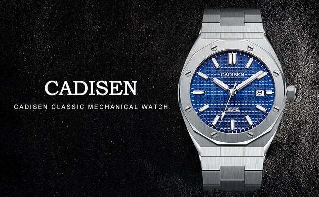 Cadisen 卡迪森 C8193G 男士手錶全自動機械錶日本Seiko NH35機芯時尚商務 Automatic Watch