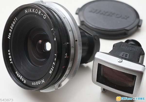Nikon NIKKOR-O Biogon 2.1cm f4 零變形超廣角連View Finder，Nikon菲林機最應擁有的鏡頭，唔啱A7