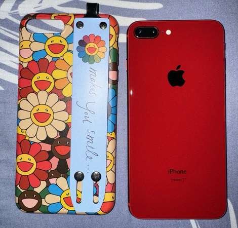 iPhone 8 plus 64gb 紅色 行貨