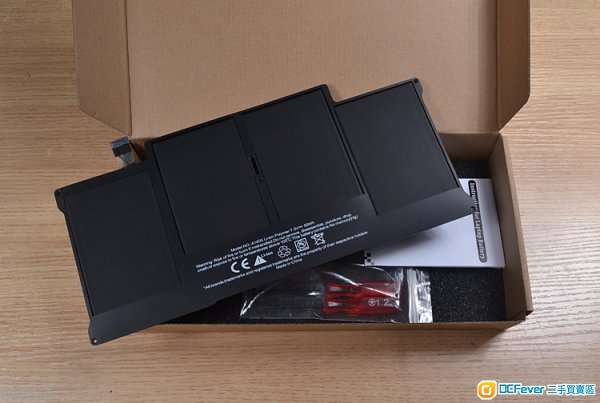 100 %新 MacbookAir 13寸A1466 A1369 A1405 A1496 A1377 (2010) 原裝電池