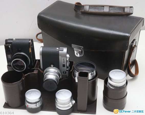 罕有 Leica Original Leather System Cas 真正M3專用外影箱(全真皮內格可取出款式) M10 A7 Z7 EOS R收藏實用都啱
