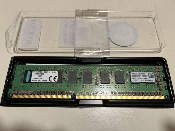 Kingston DDR3 ECC Unbuffered 4GB KVR16LE11S8/4I