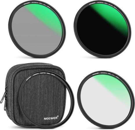 NEEWER 4-in-1 Magnetic Filter MCUV, CPL and ND1000 With Magnetic Adaptor