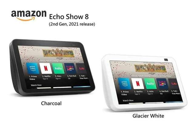 Amazon Echo Show 8 (2nd Gen, 2021)HD smart display with Alexa, 13 MP camera,全新水貨