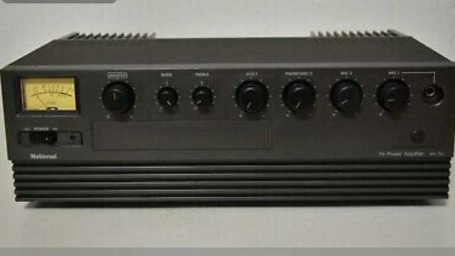 National 國際品牌 Hi Power Amplifier WA-750