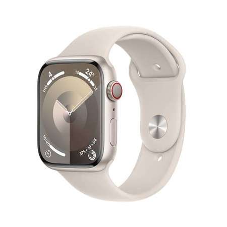 全新 Apple 蘋果 Watch Series 9 GPS + 流動網絡 41mm 午夜暗色/星光色/銀色/粉紅色/紅色 HK 行貨