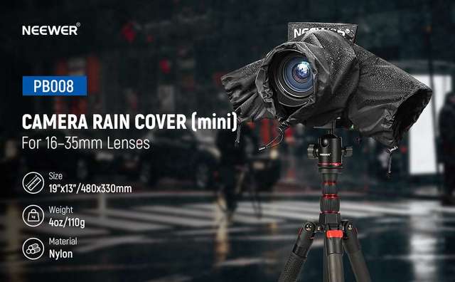 Neewer PB008 Camera Rain Cover For DSLR / Mirrorless Camera (Mini)