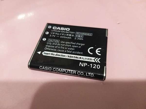 Casio NP-120原廠電池