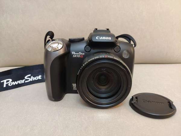 Canon PowerShot SX10 IS新淨有盒CCD相機 CCD camera 20倍等效28-560mm廣角長焦鏡 旅行便攝相機 輕便追星 演唱會相機