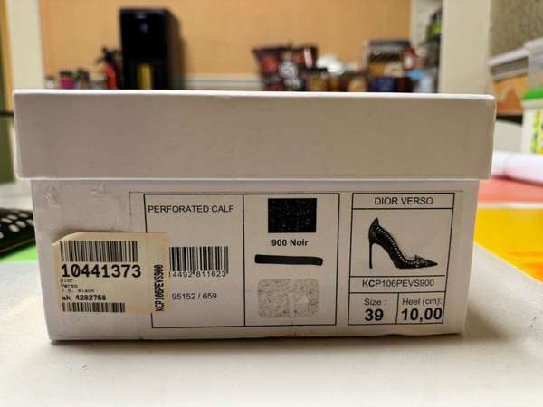 95%新淨企理少用，Dior真皮女神高踭鞋，尺碼39