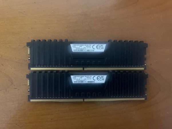 Corsair Vengeance DDR4 3600 8GBx2 合共16GB