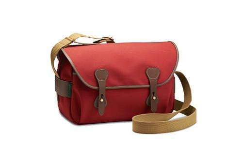 Brand New - Billingham S4 Camera Bag  (Burgundy Canvas/Chocolate Leather)