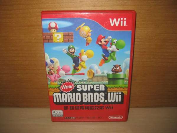 🌟🌟🌟💯%原裝【 Wii 孖寶兄弟 New SUPER MARIO BROS 】原裝繁體中文版任天堂 Nintendo Wii 遊戲 🌟🌟🌟