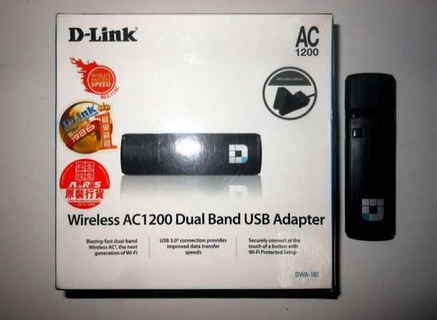 D-LINK Wireless AC1200 USB Adapter DWA-182 USB3.0 雙頻無線 WiFi手指