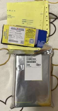 全新 Toshiba 東芝 企業級 4TB / 8TB SATA HDD (MG04ACA400N / MG08ADA800E)
