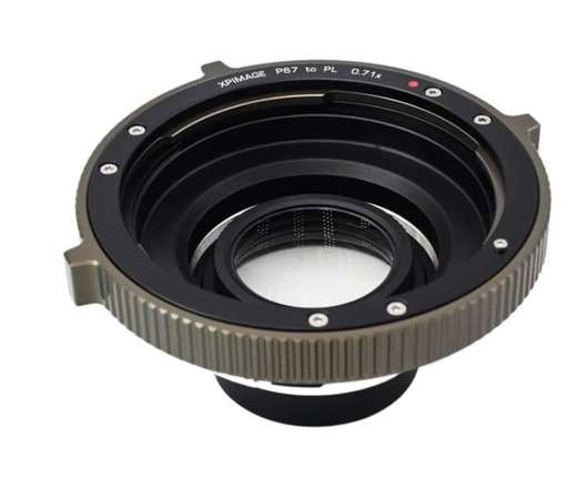 XPIMAGE Speed Booster Pentax 6x7 (P67, PK67) Mount SLR Lens To Arri PL Cameras
