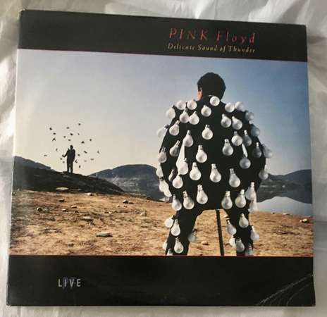 黑膠唱片 Pink Floyd live Delicate Sound of Thunder 1988美版 USA vinyl lp 非常新淨 like new