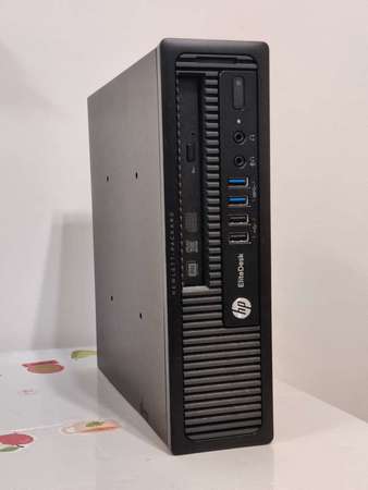 HP 800G1 USDT 迷你電腦主機 i5 可安裝黑苹果 有DVD機