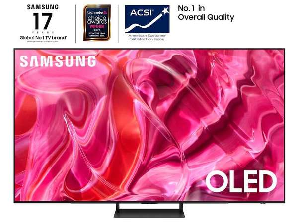 100% 全新 Samsung S90C 4K QD-OLED SMART TV 水貨電視 (65吋)