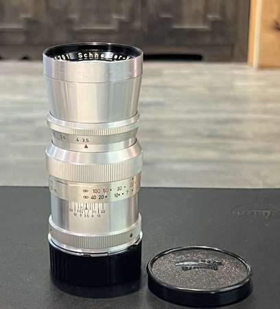 Schneider Tele-Xenar 135mm f3.5 ltm rf coupled lens with M adapter