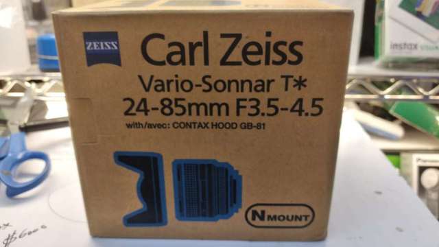 （全球唯一全新貨品）Vintage Carl Zeiss 24-85mm Lens for Contax Camera