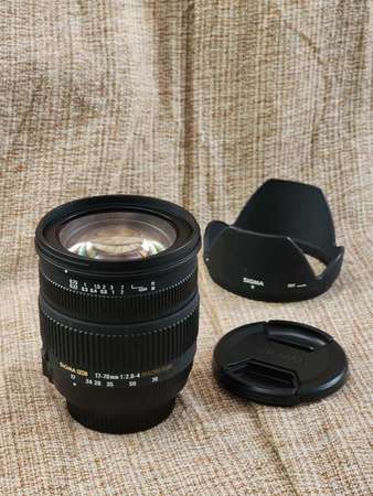 Sigma 17-70 mm F2.8-4 macro OS HSM Nikon F mount