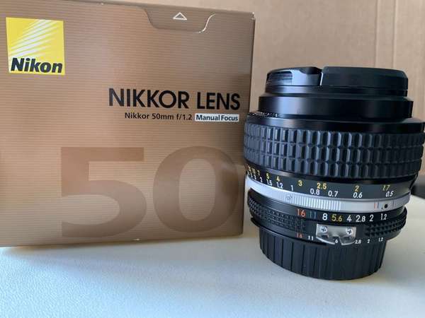 Nikon AI S 50mm f/1.2 lens